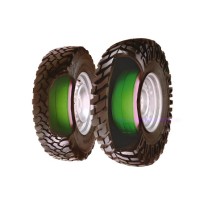 Système beadlock interne pneumatique SecondAir – Jantes 17x7 / 17x8 / 17x9